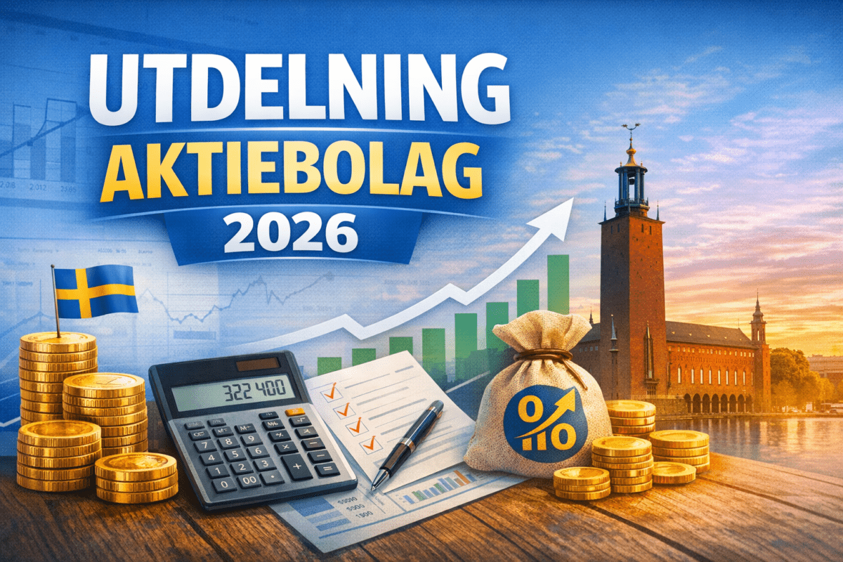 Utdelning aktiebolag 2026